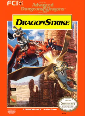 Advanced Dungeons & Dragons - DragonStrike (USA) box cover front